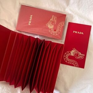 New 16 Prada 2023 Chinese New Year Money Envelopes with 2 magnetic box cases